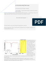 Structure Determination Using IR Spectroscopy