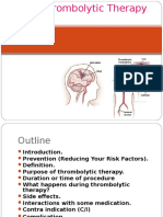 Thromboltic Therapy