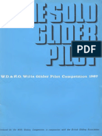 The Solo Glider Pilot