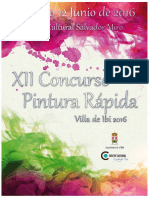 XII Concurso Pintura Rápida Villa de Ibi 2016