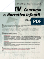 XXXV Concurso Narrativa Infantil 2016