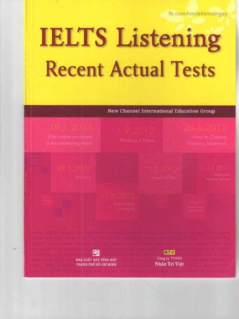 IELTS Listening Recent Actual Tests.pdf