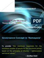 Corporate Governance: "Satyam Vada Dharmam Chara"