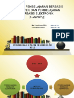 Strategi Pembelajaran Berbasis Komputer Dan Pembelajaran Berbasis Elektronik (E-Learning)