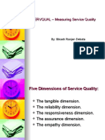 SERVQUAL - Measuring Service Quality