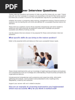 Download Trainer Interview Questions by Anonymous RjhYXS SN311330947 doc pdf