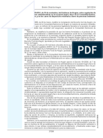 DECRETO 185-2014, De 18 de Noviembre, Sucesión Legal a Favor de La DGA