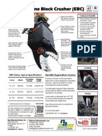 Engine Block Crusher (EBC) : Features & Benefits