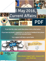3 May 2016 Current Affair for Competition Exams