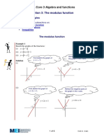 The Modulus Function