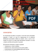 7. Presupuesto Participativo