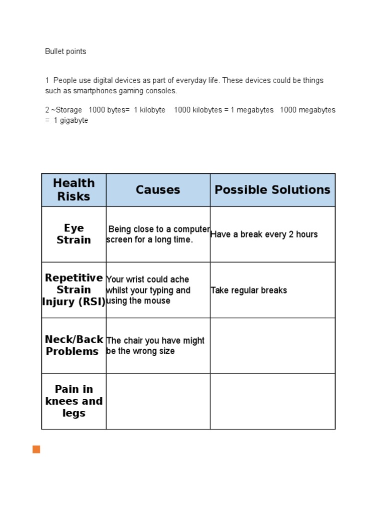 Digital Device Health Risks & Solutions | PDF
