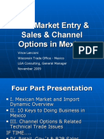 LGA Consulting - Market Entry & Sales & Channel Options in Mexico