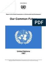 Report of the World Commission on Environment and Development – Our Common Future