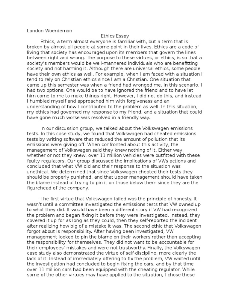 Ethics paper 4 essay image