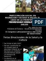 Ferias Binacionales de La Salud