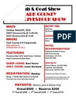 Clark Co. Livestock Goat & Lamb Show Flyerpdf