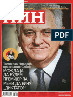 Beogradski Nedeljnik NIN br.3398 PDF