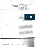 Graciela Ferrari. Teatro Con Cosas y El Teatro de Objetos en Argentina, de Javier Swedzky