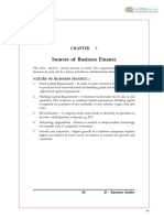 11 Business Studies Notes Ch07 Sources of Business Finance 02