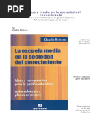 2ROMERO Claudia La Escuela Media en La Sociedad Del Conocimiento