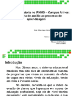 Projeto de tutoria - ensino