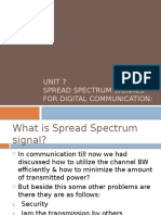UNIT 4 Spread Spectrum