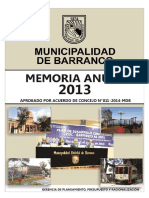 Memoria Anual 2013 MDB PDF