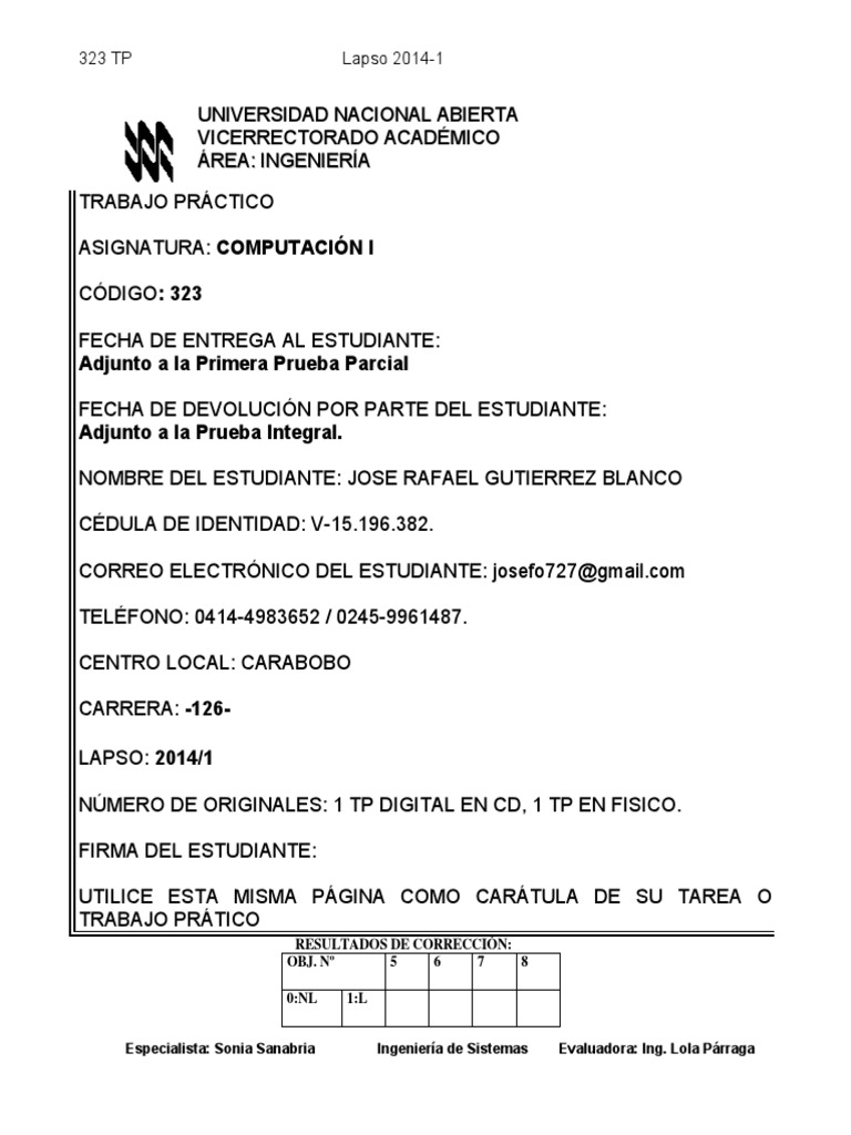 Trabajo Practico de Programacion en Pascal de La UNA PDF | PDF ...