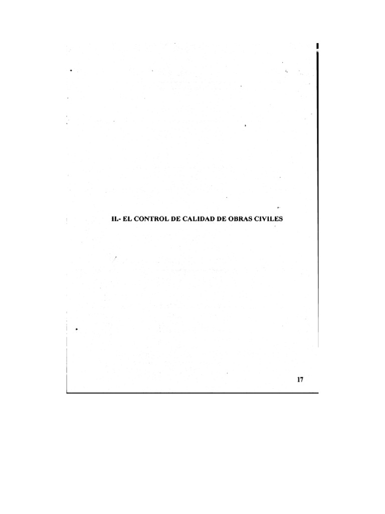 Control de Calidad en Obras Civiles PDF | PDF