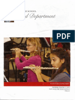 Sycamore School Band Concert Program 2012