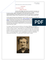 Homework Writes The Biography of A Famous Writer. Edgar Allan Poe