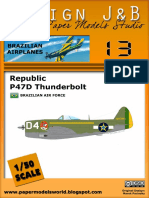 Brasil FAB Republic P47D Thunderbolt - V3