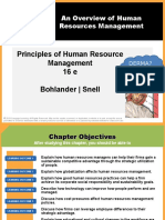 Principles of Human Resource Management 16 e Bohlander - Snell