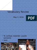vocabulary review 5-3-16