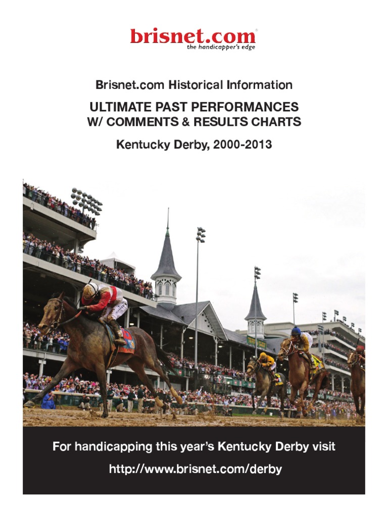 Kentucky Derby Past Performances 20002013