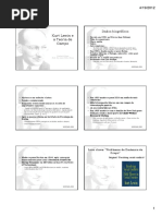 Kurt Lewin e a Teoria de Campo