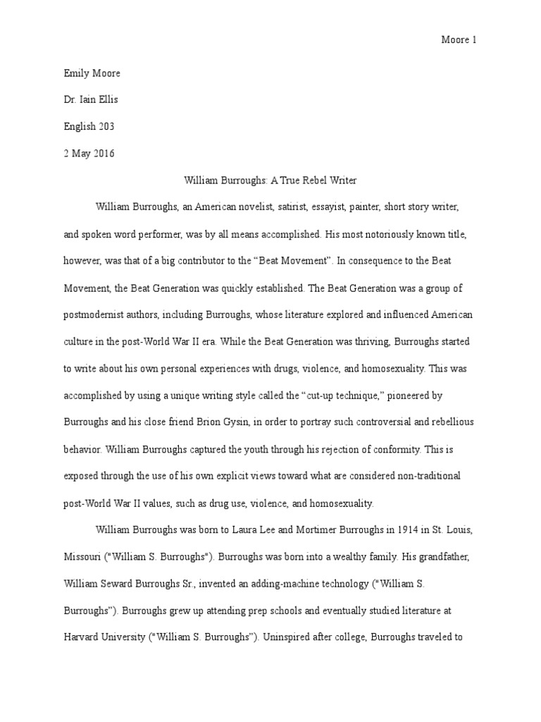 Beatnik authors picture