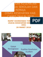 Materi Rakor TP Uks 2016