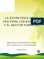 La estrategia de la FAO para los bosques y el sector forestal