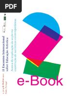 II Encontro Internacional Sobre Educação Artística