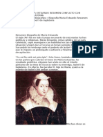 Biografia Maria Estuardo Resumen Conflicto Con Isabel I de Inglaterra