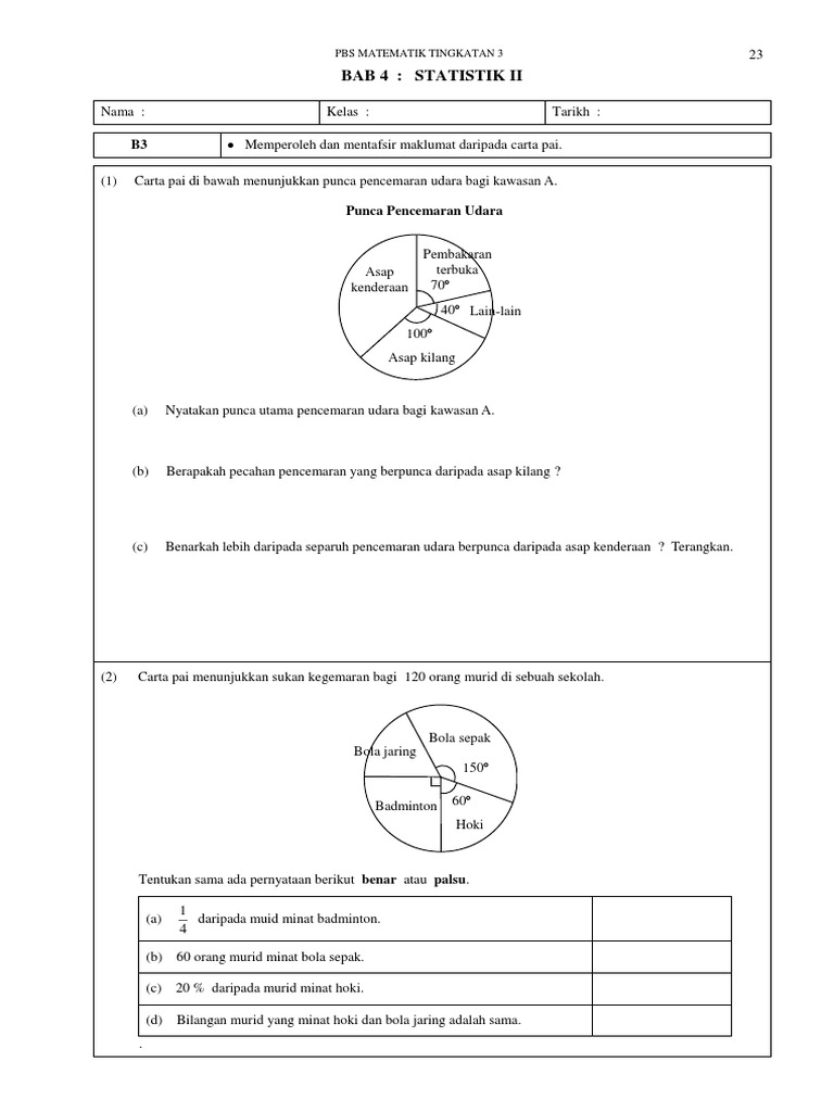 Statistikii Ting 3 Pdf