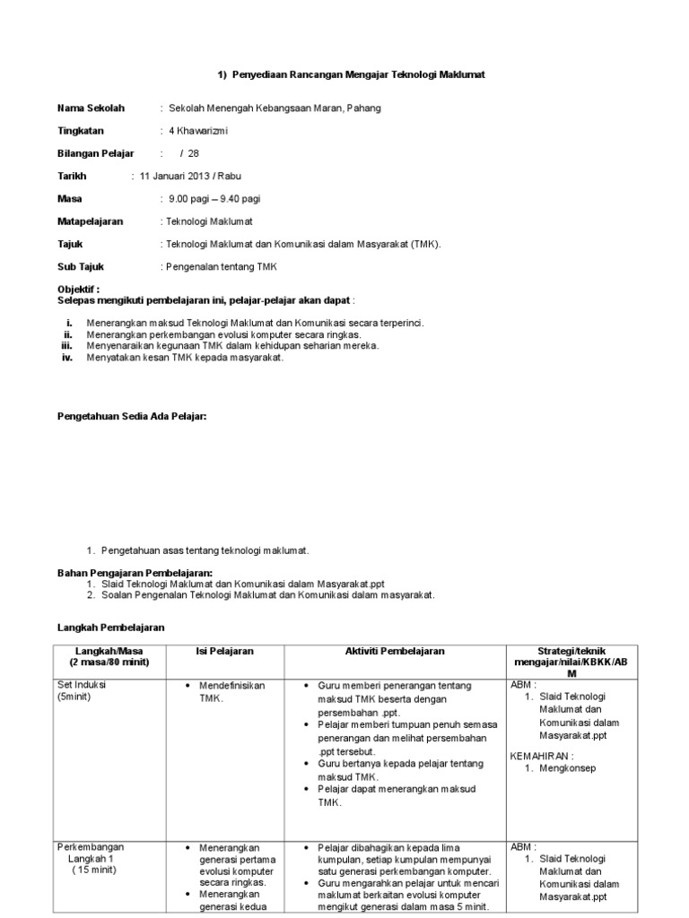 Contoh Soalan Kuiz Ict - Galau ID