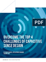 Overcome The Top 4 Challenges of Capacitive Sense Design