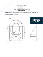 ITCD 215 (Fall 2014) Lab - 7 Total Points: 10 Due Date: October 22, 2014, 10:00 PM EST Shane Holbrook