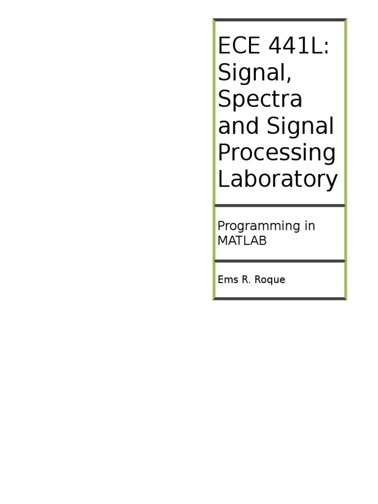 Matlab Script Files Lecture | PDF | Matlab | Software