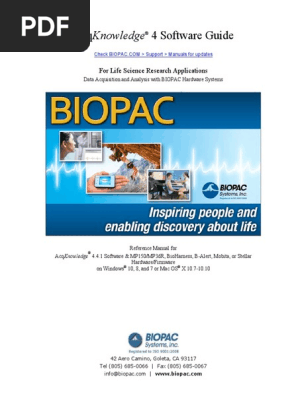 Biopac driver download for windows 10