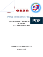 Ultimo Examen Aptitud Academica 2015 -II (Corregido)