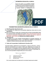 Características Geomorfológicas Cuenca